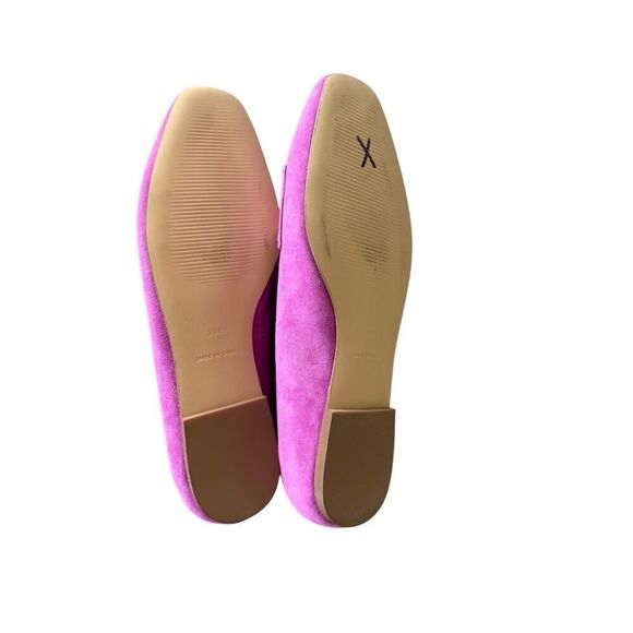 Talbots Womens Fushia Pink Suede Stella Twist Ballet Flats Loafers Size 9.5 - Picture 5 of 10